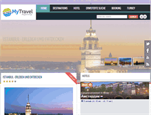 Tablet Screenshot of mytravel.co.at