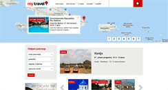 Desktop Screenshot of mytravel.hr